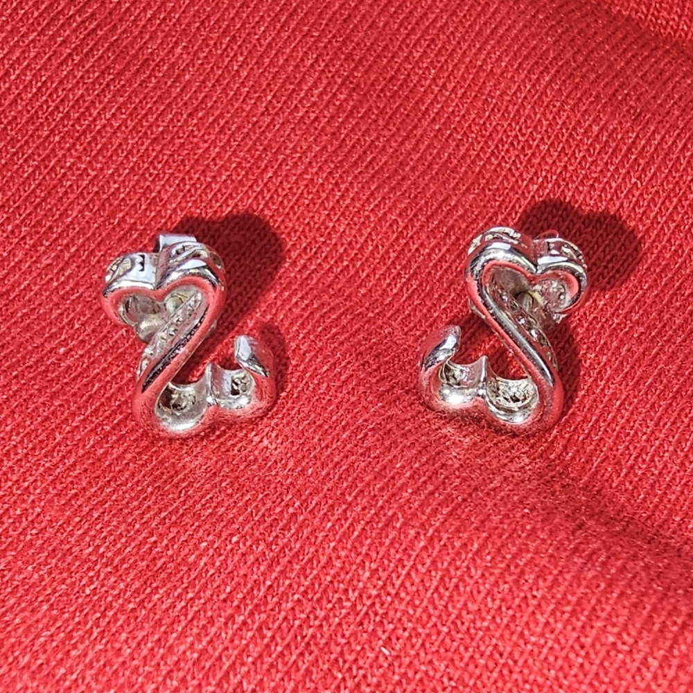 KAYs Jane Seymour open heart earrings